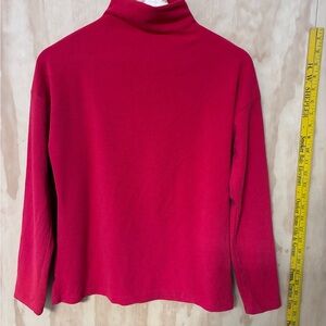 a new day Red Mock turtleneck